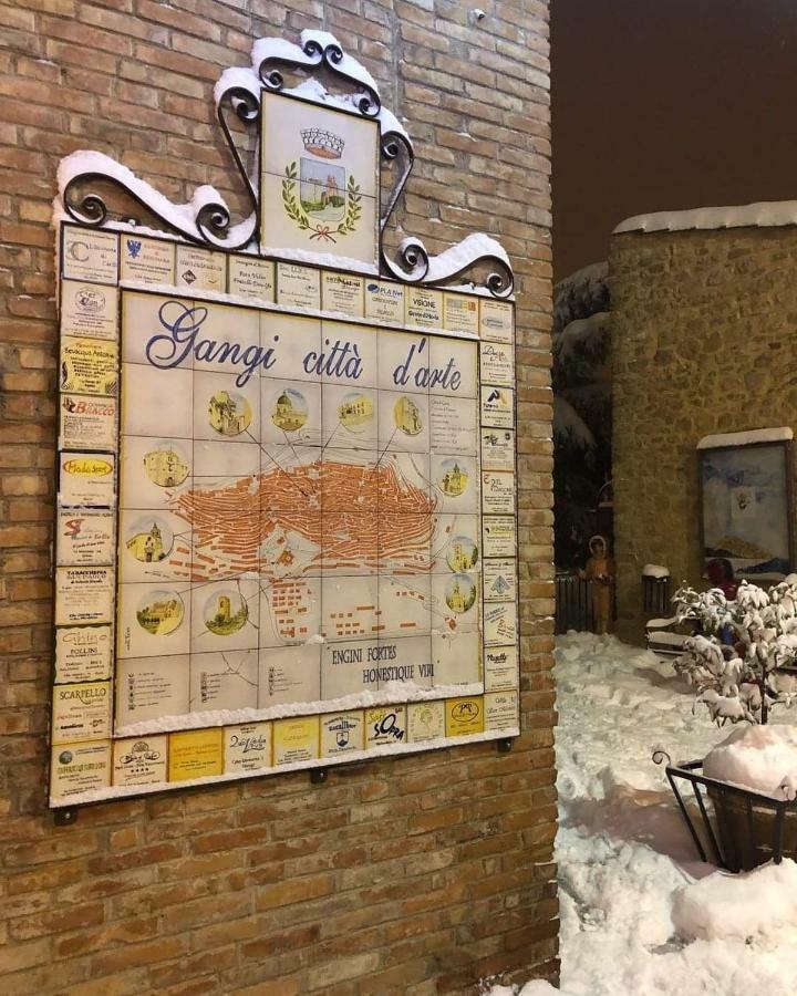La Nicchia Di Gangi Apartman Kültér fotó